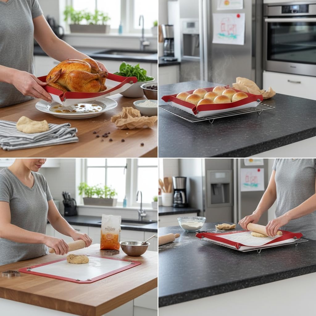 Reusable Food Grade Silicone Baking Mat