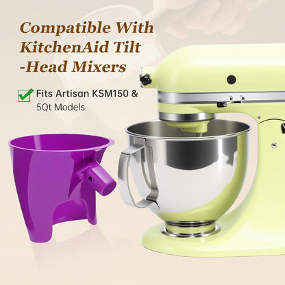🔥LAST DAY 48% OFF - ✨Flour Funnel for Kitchen Aid Stand Mixer