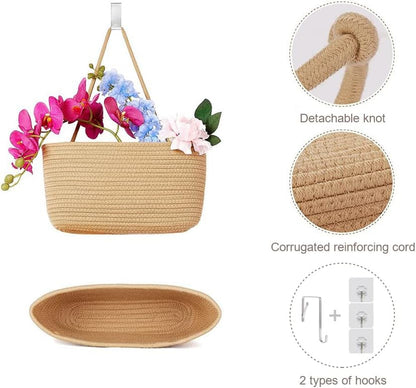 Decorative 3 or 4-Tier Hanging Organizer Bag