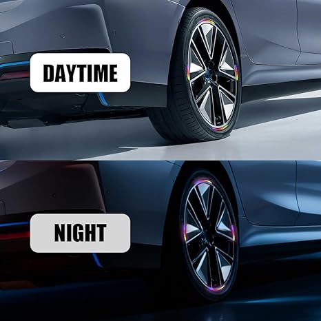 20PCS Car Wheel Stripe Reflective Stickers