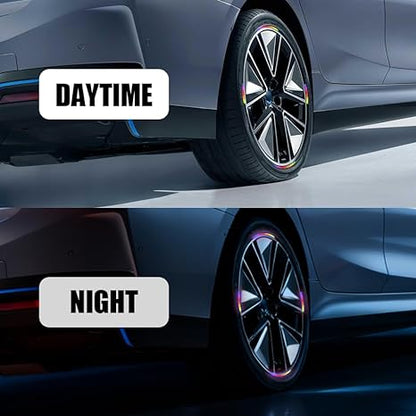 20PCS Car Wheel Stripe Reflective Stickers
