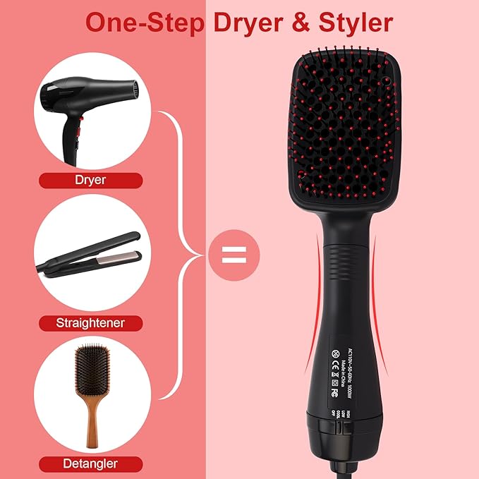 3-in-1 Negative Ion Hot Air Styler