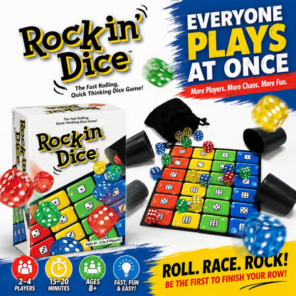 🎲Rocking Dice Game for Family Game Night & Parties