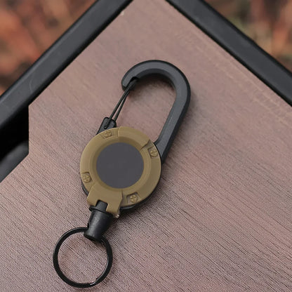 ✨Heavy‑Duty Retractable Keychain