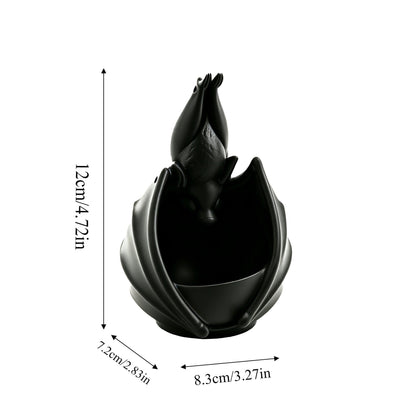 🦇 Upside‑Down Hanging Bat Planter