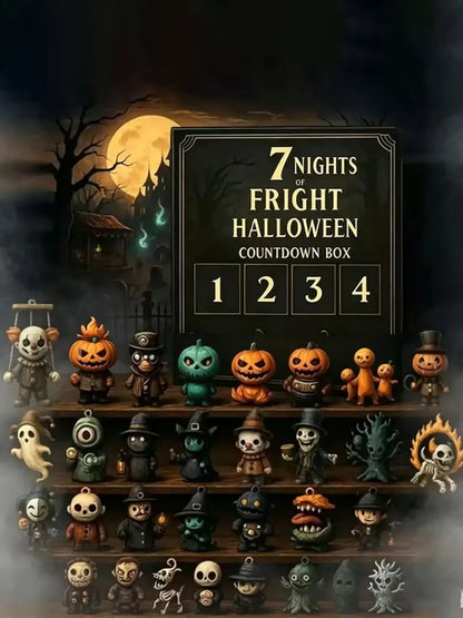 🎃2026 Halloween Countdown Advent Calendar Gift Box - 31 Nights of Fright Blindbags Surprise Set👻