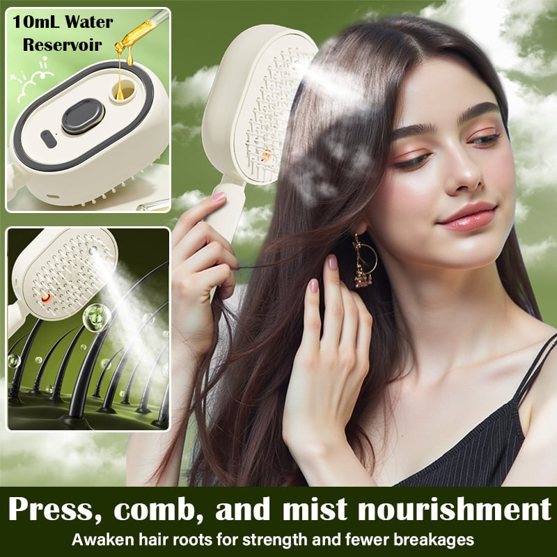 🔥LAST DAY 50% OFF - 💆2026 Electric Steaming Massage Hair Care Brush