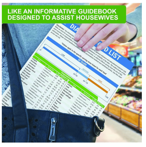 🎁 3 Count Diabetes Food List & Meal Planner