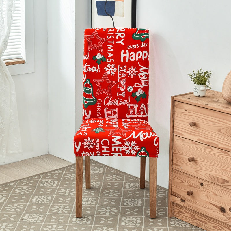 Santa Claus Dining Chair Covers Set