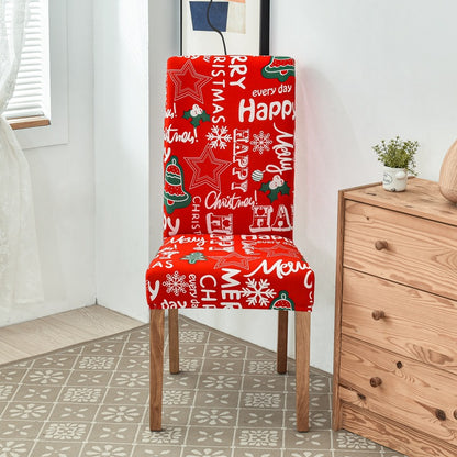 Santa Claus Dining Chair Covers Set