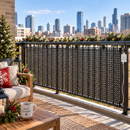 Ncrovopro smart pixel curtain lights for animated holiday displays