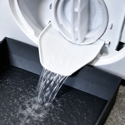 Prevents Water Overflow on the Laundry Floor✨Washing Machine Maintenance Water Catch Tray