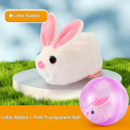 Auto-Rolling Ball with Mouse Hands-Free Play for Indoor Cats