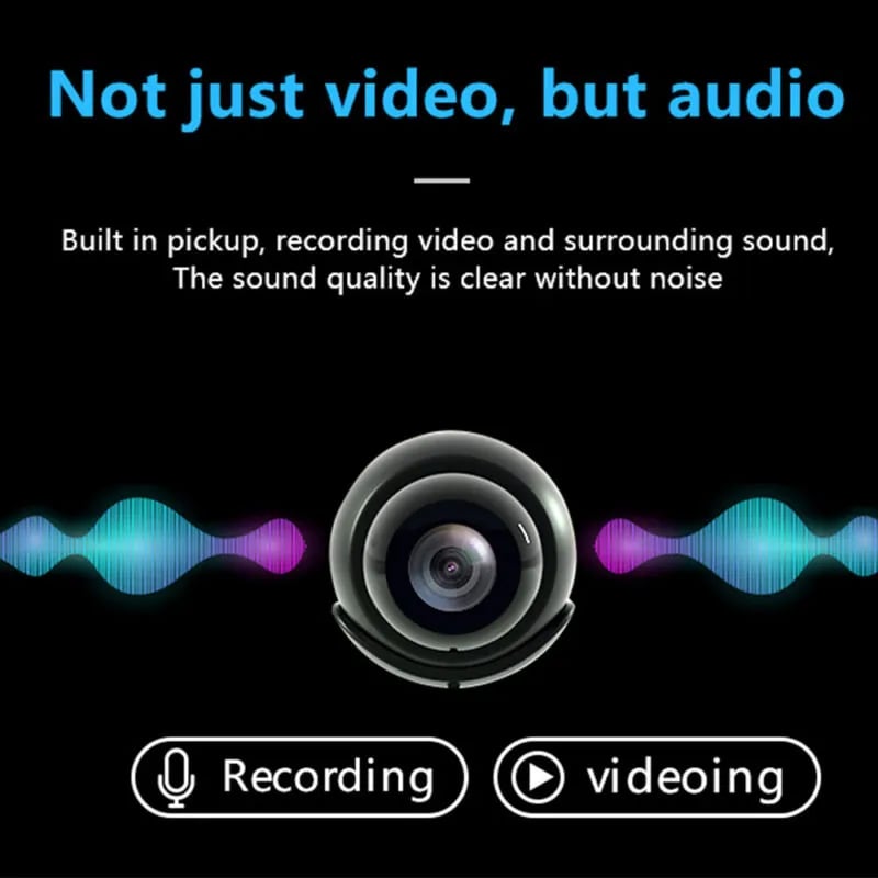 [Upgraded ultra-invisible] No-plug camera🔥