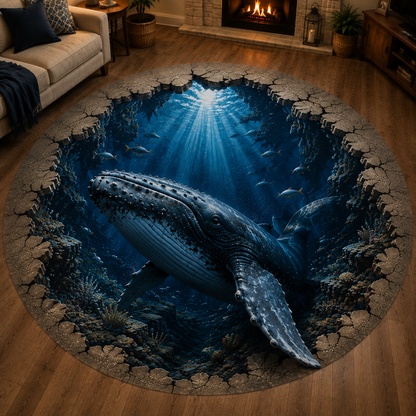 ✨🐋50% OFF Ocean Portal Illusion Rug™ - 🌊A Realistic 3D Ocean World Beneath Your Feet