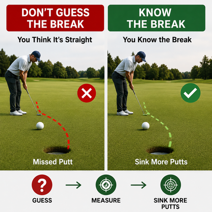 🏌️‍♂️⛳High-Precision Golf Green Reader – Portable Putting Slope Level Training Tool