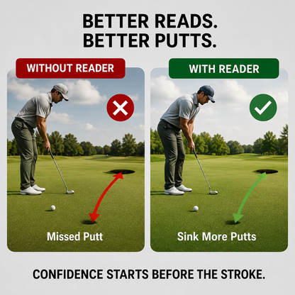 🏌️‍♂️⛳High-Precision Golf Green Reader – Portable Putting Slope Level Training Tool