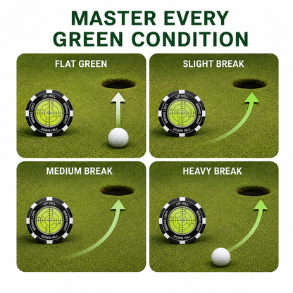 🏌️‍♂️⛳High-Precision Golf Green Reader – Portable Putting Slope Level Training Tool