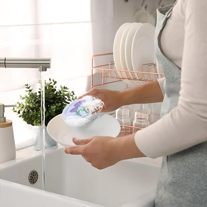 Compression Wood Pulp Sponge Dish Pad