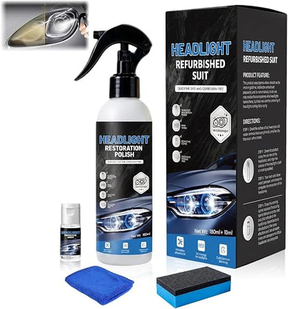 Car Headlight Restoration Polish Kits