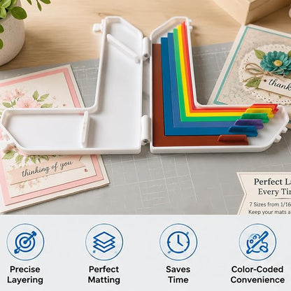 🎁 Last Day 50% OFF - Card Making Alignment Guides Set | Create Perfectly Aligned Handmade Cards Without Guesswork or Crooked Corners ✨
