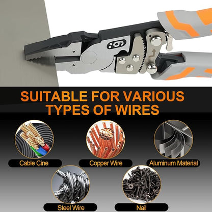 Ratchet Wire Plier - Cutting Pliers for Wire-Steel and Matel Wires