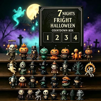 🎃 31 Nights of Fright Halloween Countdown Box