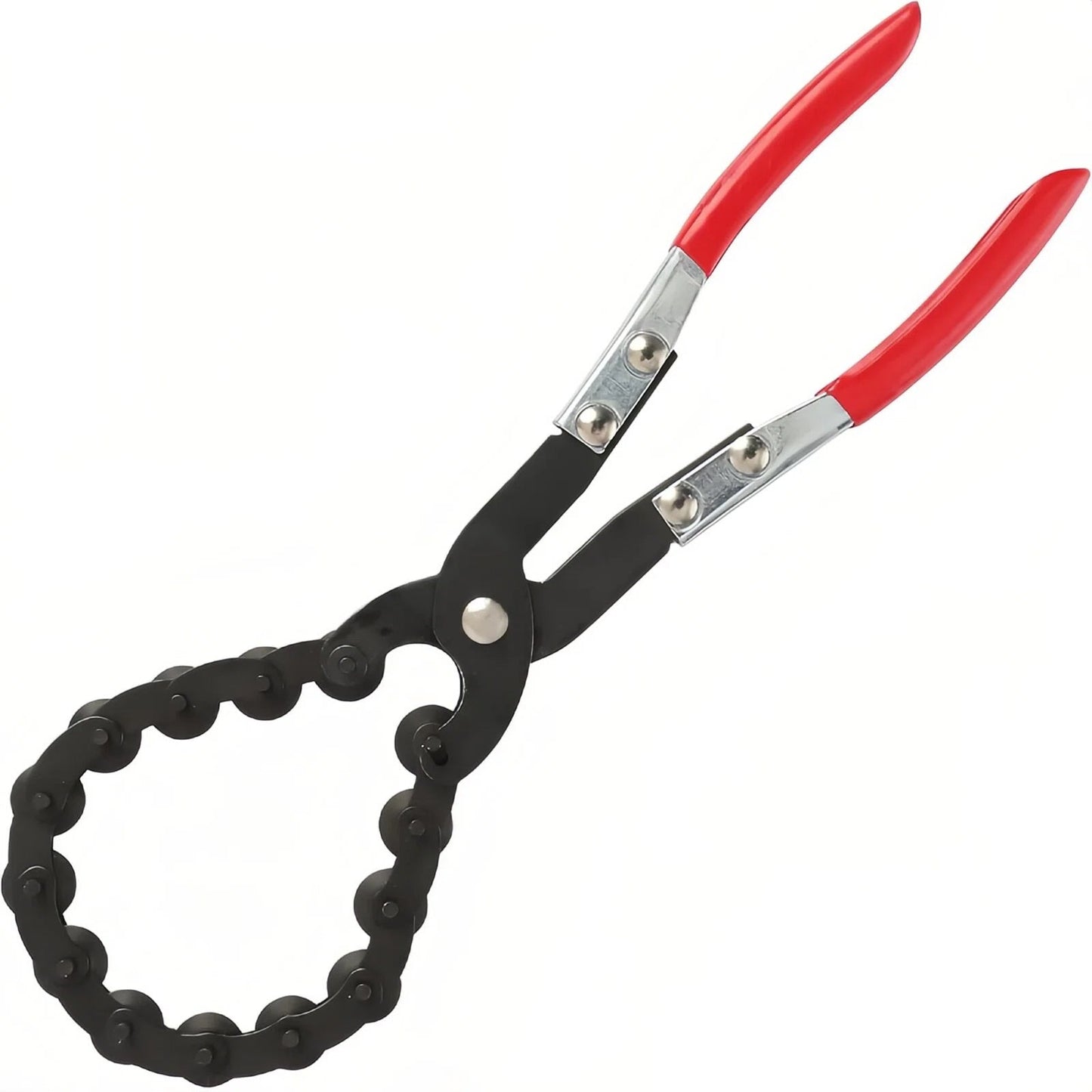 🔧Exhaust Cutter, Cuts 3/4" to 3-1/4" Pipe, Durable Chain Cutter Tool, Easy One-Handed Rotation, Compact Pipe Cutter Chain for Tight Spaces