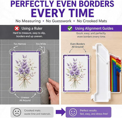 🎁 Last Day 50% OFF - Card Making Alignment Guides Set | Create Perfectly Aligned Handmade Cards Without Guesswork or Crooked Corners ✨