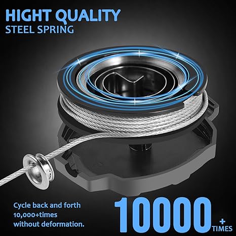 Elastic Steel Keychain-Anti-Theft