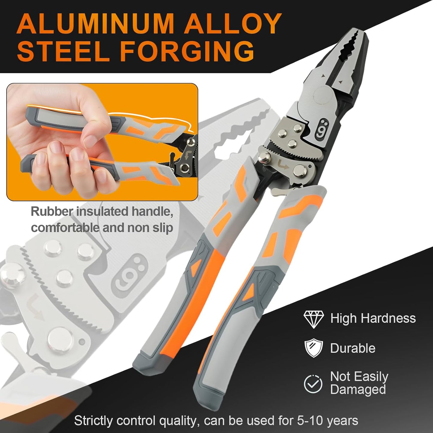 Ratchet Wire Plier - Cutting Pliers for Wire-Steel and Matel Wires