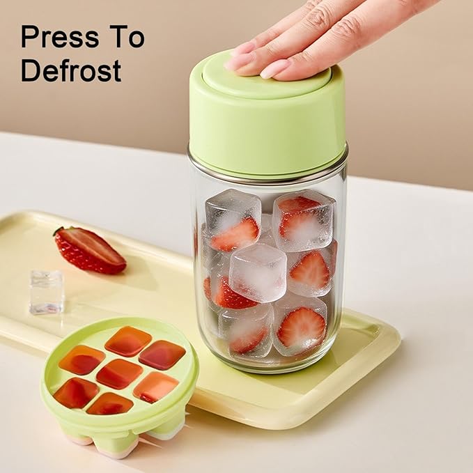 Ice Maker Cup in Blocks – Pressure Cup and Easy Removal