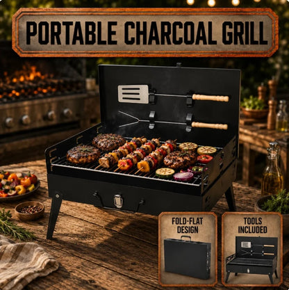 🎁Hot Sale Promotion 49% OFF🔥 Hand luggage barbecue grill