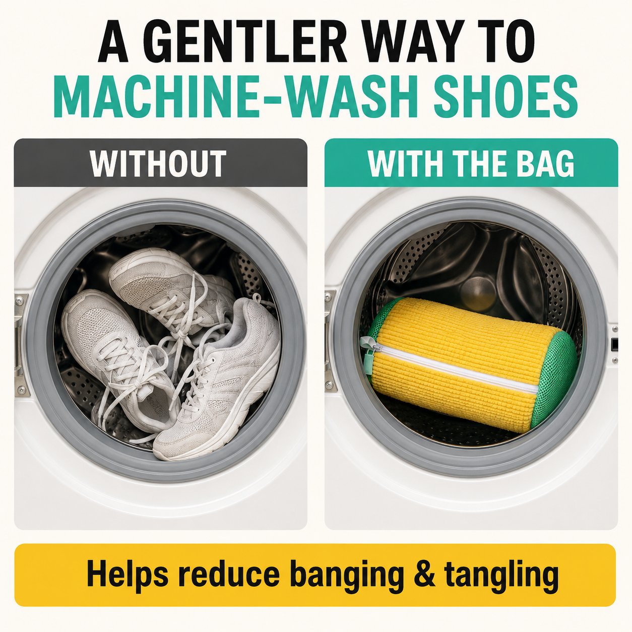 ⚡ Limited-Time 50% OFF – Laundry Shoe Washing Bag for Washing Machine