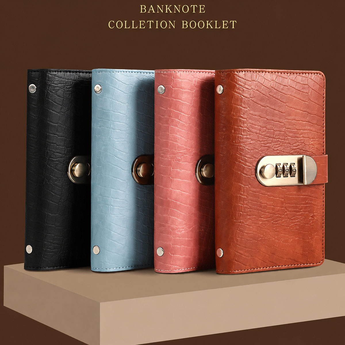 👛 100 Transparent Pocket Currency Collectors Album