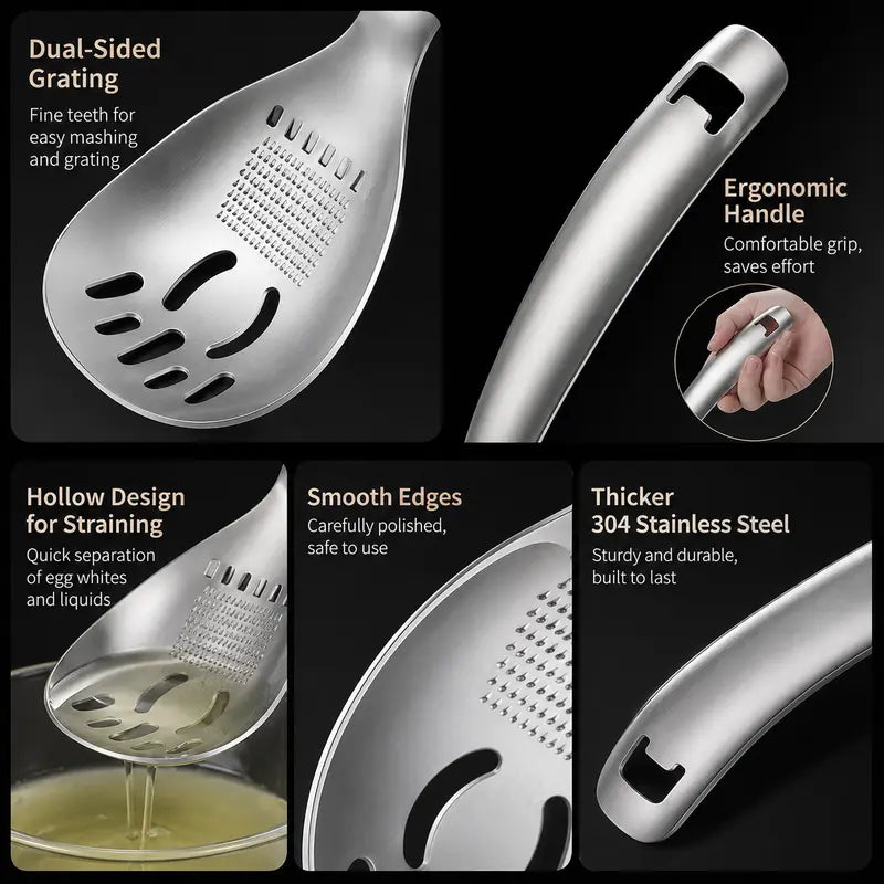 ⚡Stainless Steel Multifunctional Kitchen Spoon