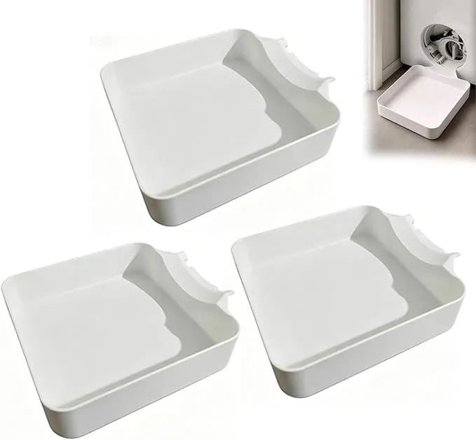 Prevents Water Overflow on the Laundry Floor✨Washing Machine Maintenance Water Catch Tray