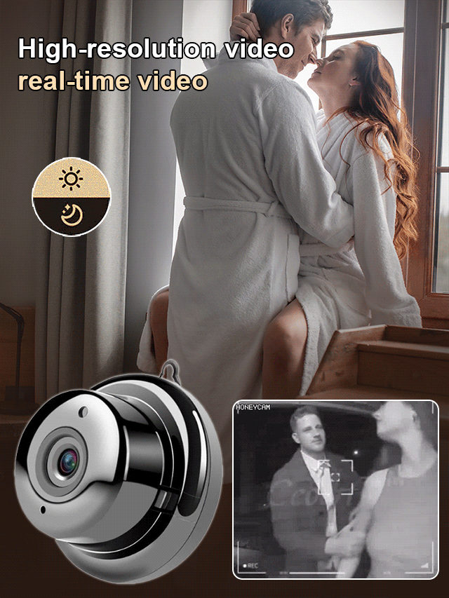 [Upgraded ultra-invisible] No-plug camera🔥