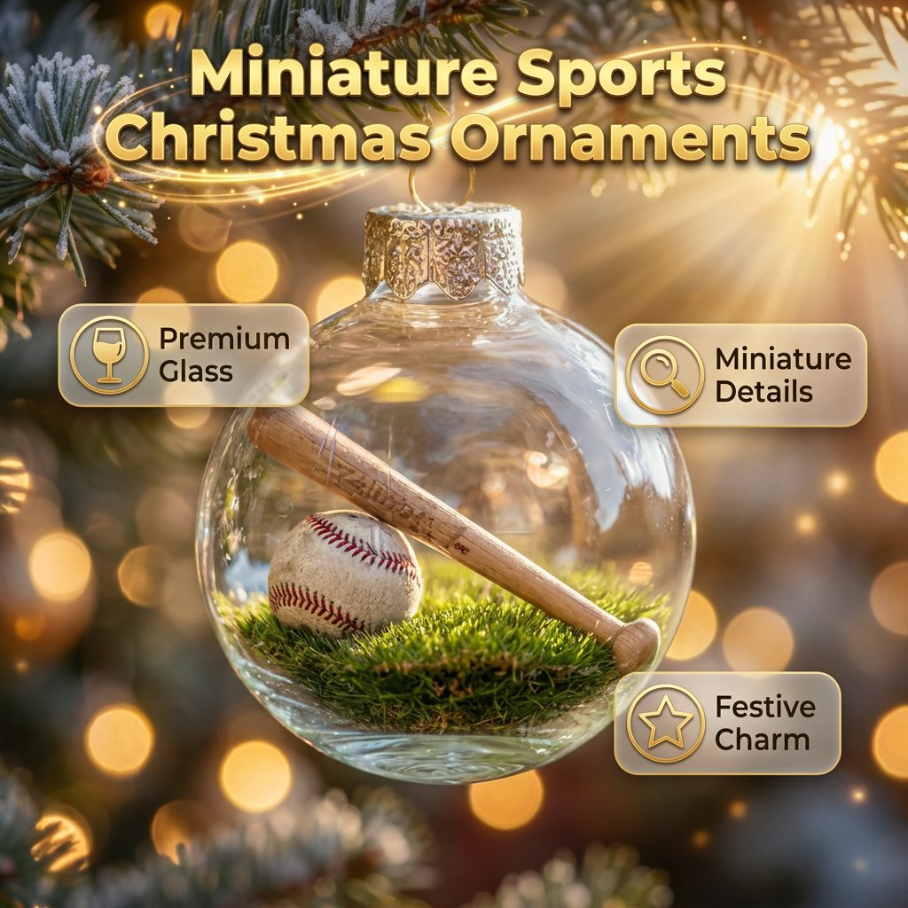 🎁Limited release-🌲Christmas Gift--⚾Sports Holiday Ornament(BUY 7 FREE SHIPPING)