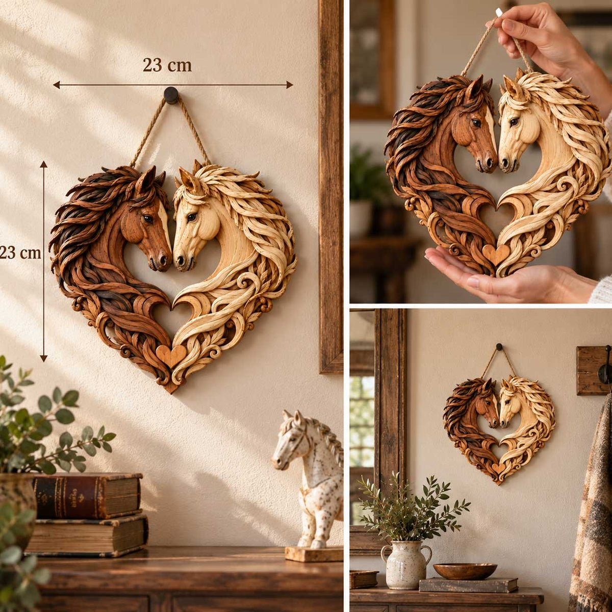 Rustic Farmhouse Horse Décor