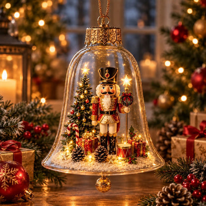 🎄 Lighted Christmas Bell Ornament Collection