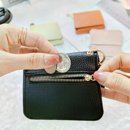 💖Hot 49% OFF🌹RFID Short Wallets for Women – Fashionable Card Holder with Key Ring & Coin Purse