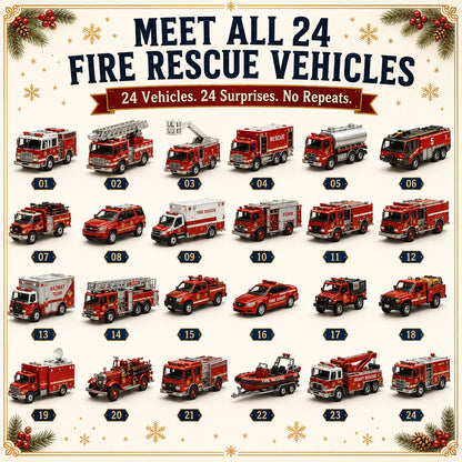 🚒Fire Rescue 24-Day Advent Calendar