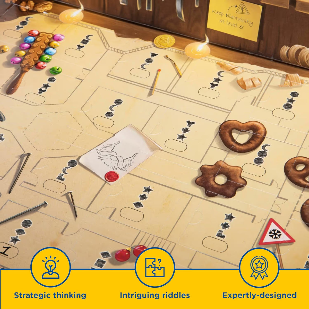 🔎🎄Escape the Workshop! Advent Calendar – 🗝️ ✨ 24 Days of Puzzle Adventure & Fun