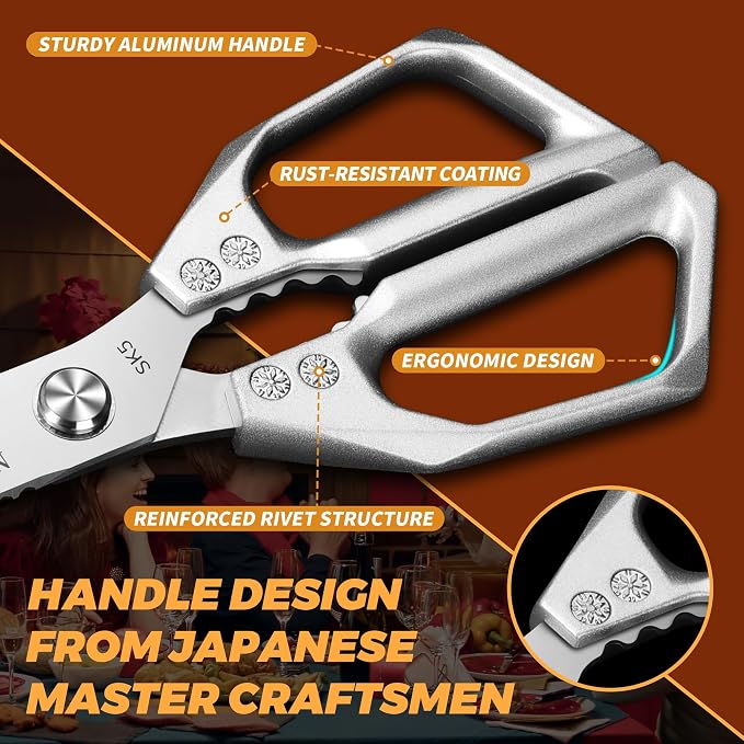 Kitchen Scissors for Food All Purpose Cooking Shears for Meat