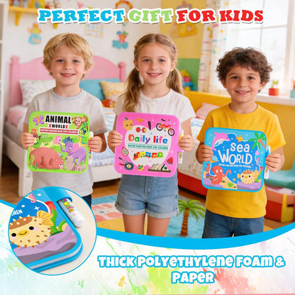 Reusable Water Painting Books for Kids
