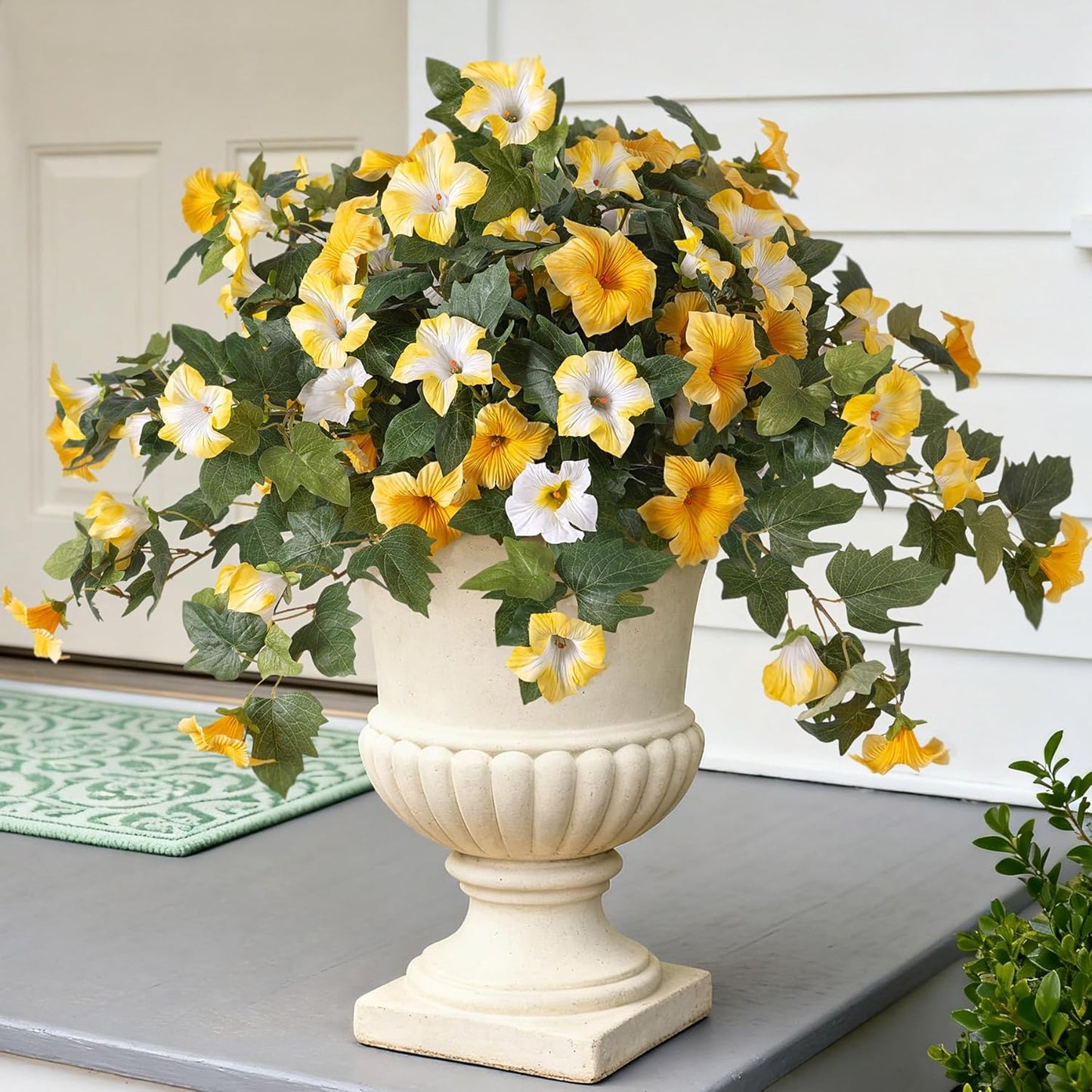 Artificial Fake Petunia Flowersfor Outdoor Decoration (2Pcs)