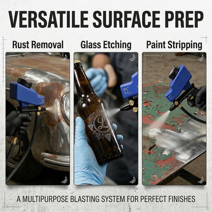 Sand Blaster Gun Kit for Air Compressor