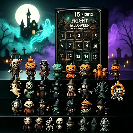 🎃 31 Nights of Fright Halloween Countdown Box