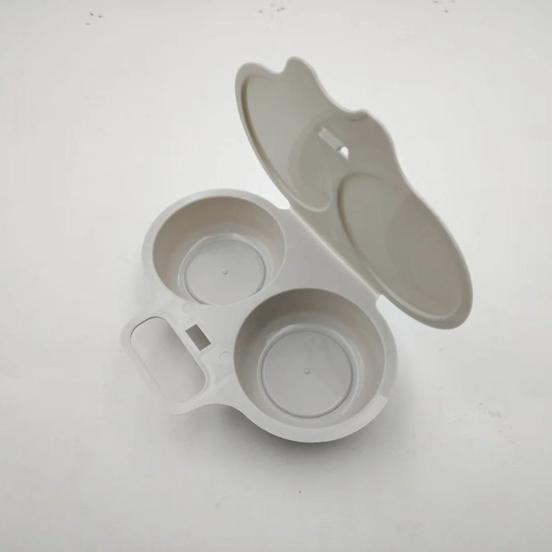 🥳2026 HOT SALE🥳💞50K+ SOLD! 🥗🎁 49% OFF! Microwave Egg Poacher——Dual‑cavity, non‑stick & easy clean. Healthier than frying – stock up & save! 🏠✅